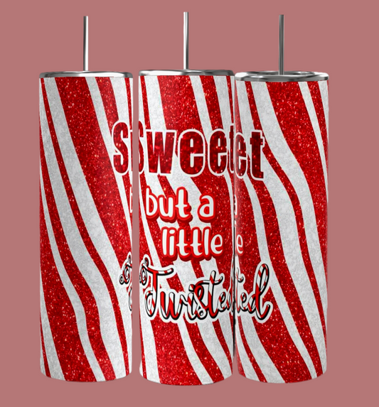 Sweet Candy Cane 20 oz Tumbler