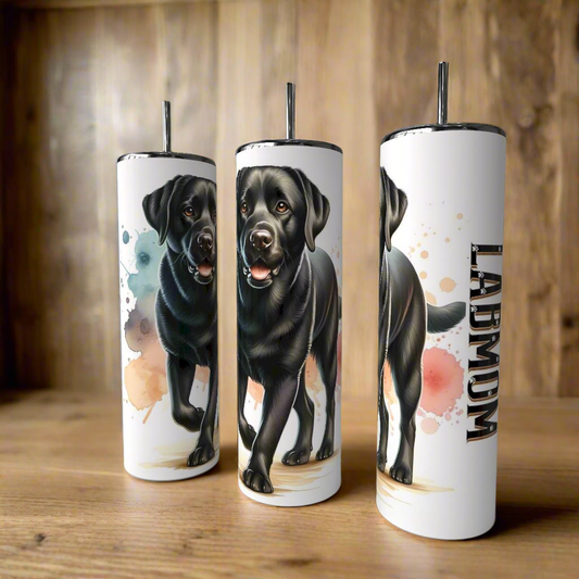 Lab Dog Mom 20 oz Tumbler