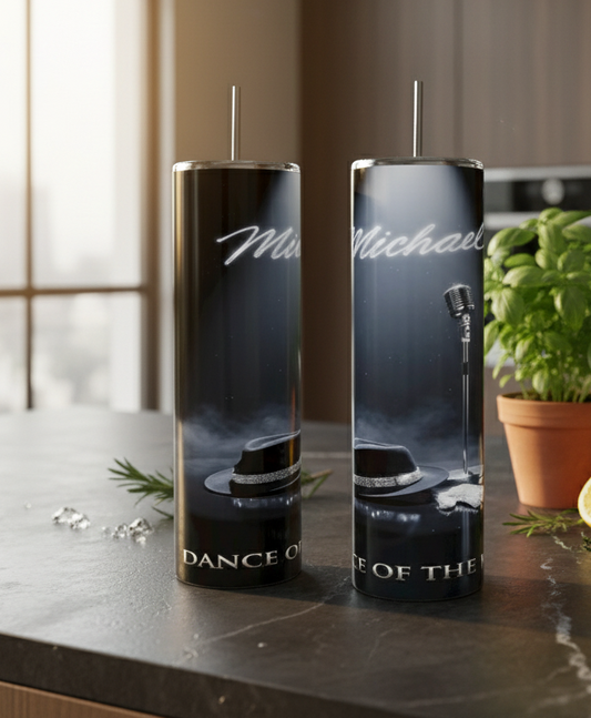 Michael King Of Pop 20 oz Skinny Tumbler