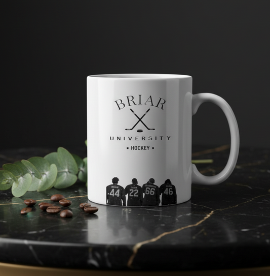 Briar UV Boys 11oz Ceramic Mug handmade custom gift by Kreative By Design