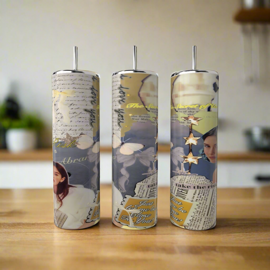 Take The Risk Gracie A 20 oz Stainless Steel Tumbler