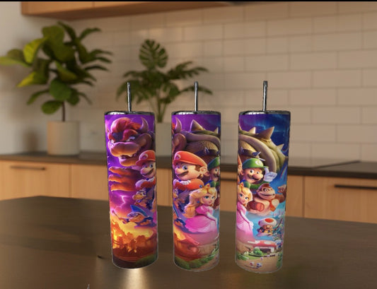 Mario 20 oz Stainless Steel Tumbler