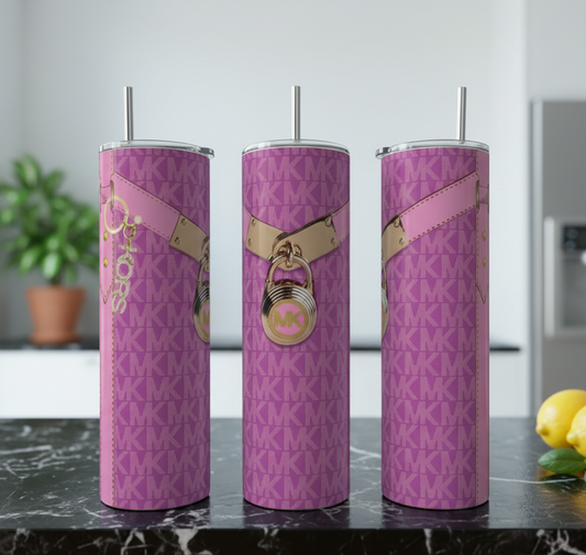 Pink & Gold Chic 20 oz 20 oz Skinny Tumbler