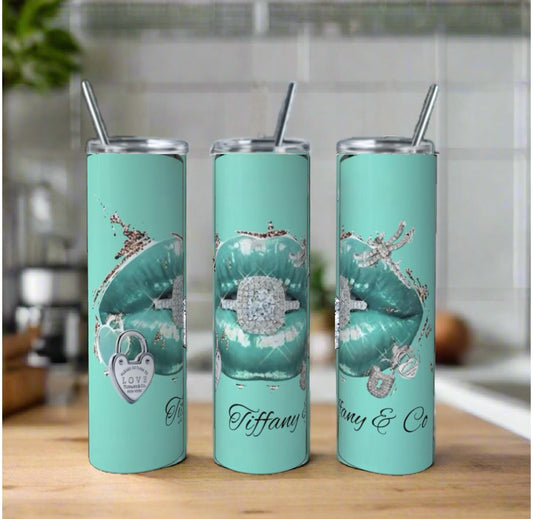 Diamonds 20 oz Skinny Tumbler