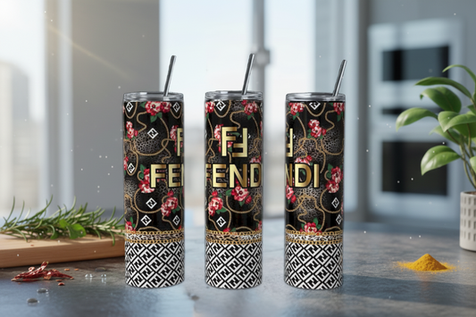Floral Floral Luxe 20 oz Skinny Tumbler