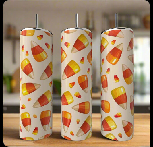 Candy Corn 20 oz Tumbler
