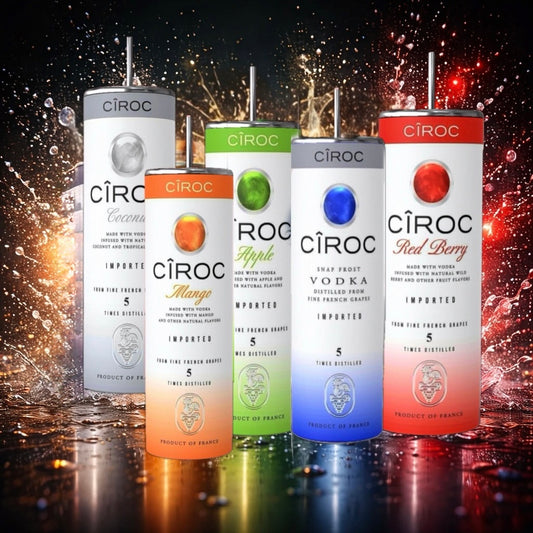 Premium Vodka Inspired 20 oz Skinny Tumbler