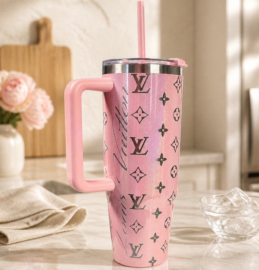 Shimmer Luxe 30 oz Engraved Stainless Steel Travel Tumbler