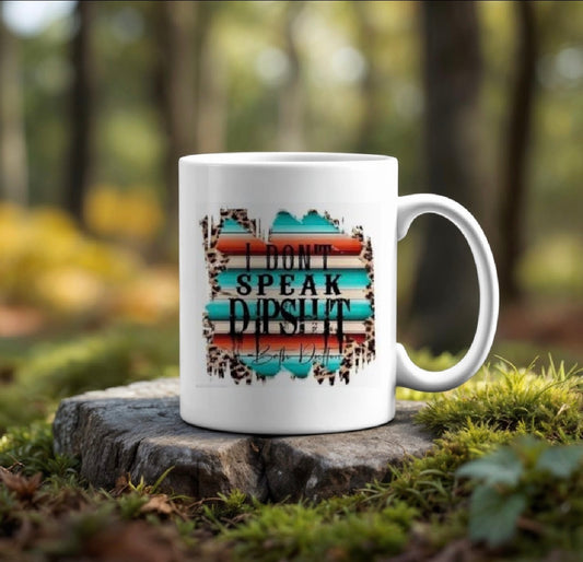 Dipshit Mug handmade custom gift by Kreative By Design