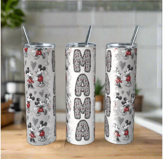 Mama Mouse Inspired 20 oz Skinny Tumbler