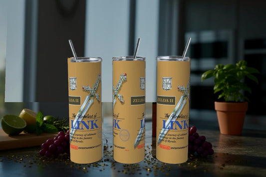 Zelda 20 oz Skinny Tumbler