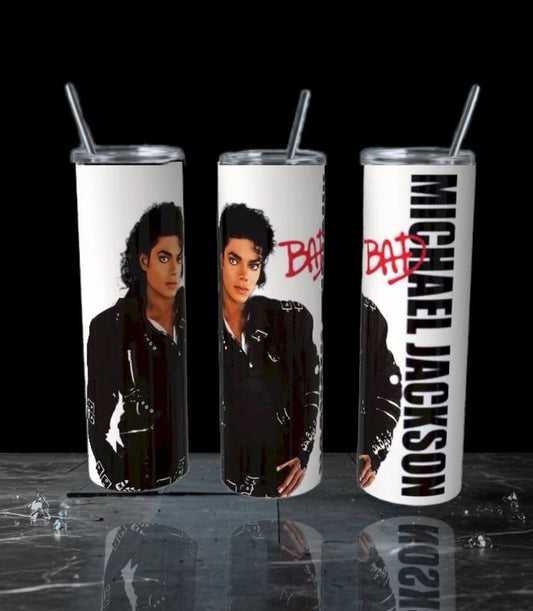 MK King Of Pop 20 oz Skinny Tumbler