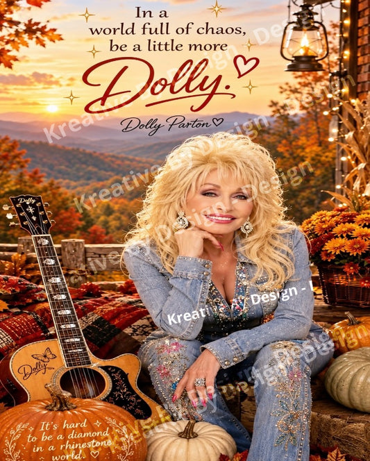 In a World - Be a Dolly | Digital Download Tumbler wrap