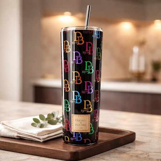 Multicolor Monogram 20 oz Tumbler