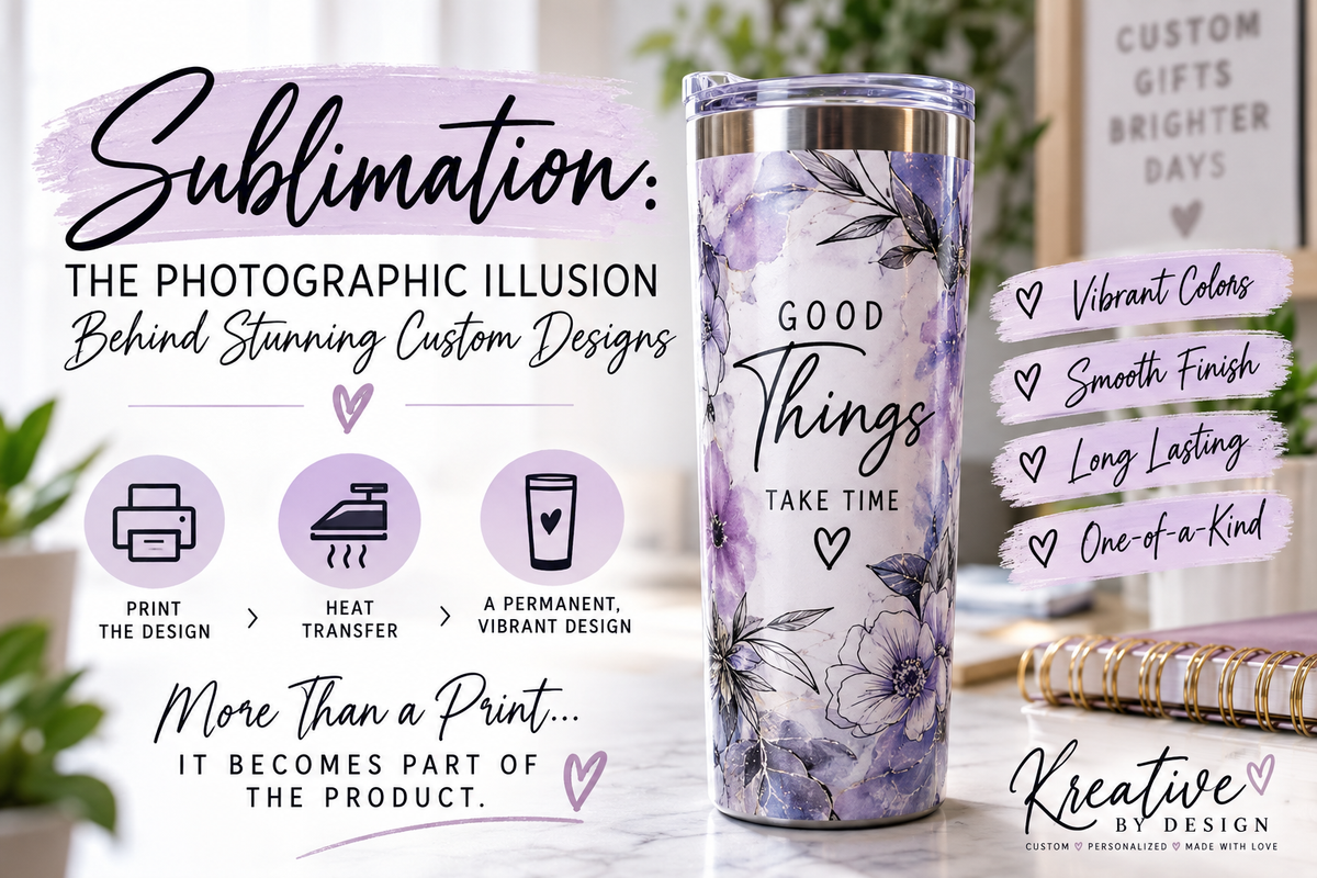 Sublimation: The Photographic Illusion Behind Stunning Custom Designs