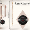 Personalized Vinyl Cup Charm