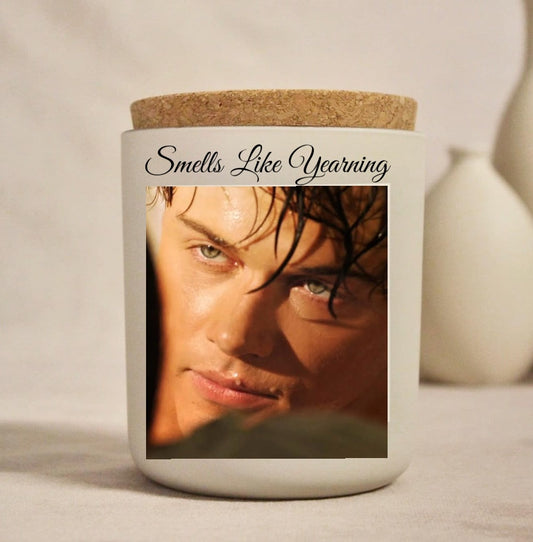 Smells Like Yearning | Conrad 11oz Candle handmade custom gift by Kreative By Design