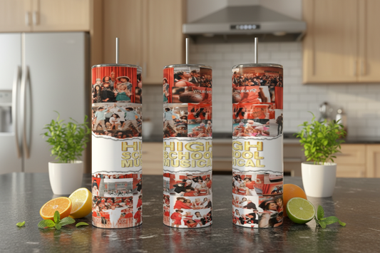 Musical Collage HS 20 oz 20 oz Skinny Tumbler