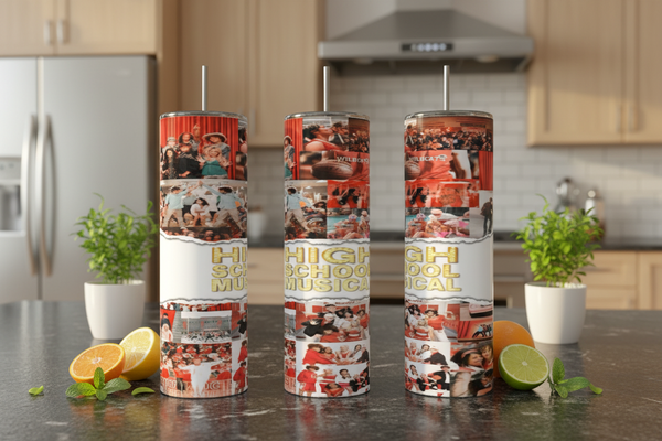 Musical Collage HS 20 oz 20 oz Skinny Tumbler