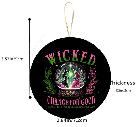 Change For Good Wicked Ceramic Tree Ornament | Handmade Holiday Gift