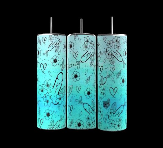 Adult Only 20 oz Skinny Tumbler