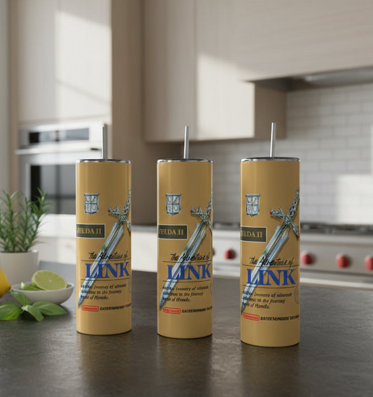 Zelda 20 oz Skinny Tumbler
