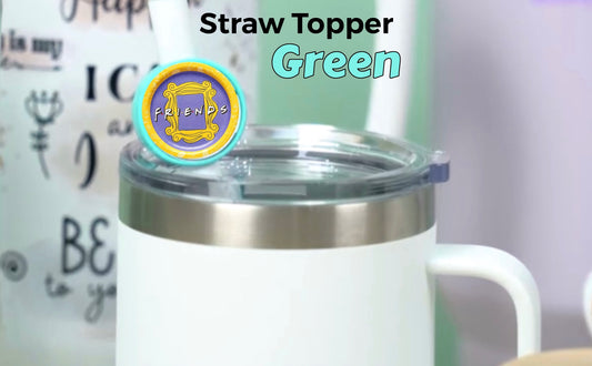 Picture frame Friends Straw Topper