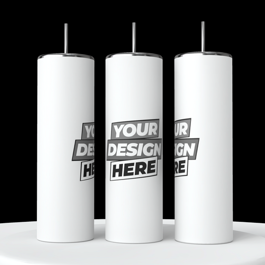Personalized Wrapped 20 oz Skinny Tumbler
