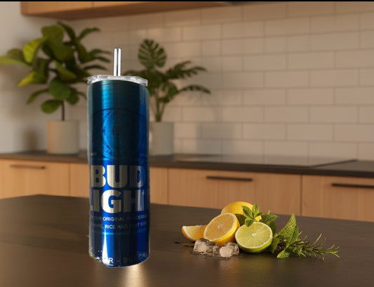 Premium Lager Inspired 20 oz Skinny Tumbler