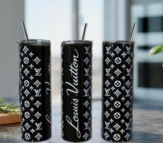 Luxe Cursive 20 oz Skinny Tumbler