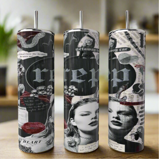 Rep Collage 20 oz Stainless Steel Tumbler