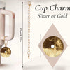 Vinyl Cup Charm