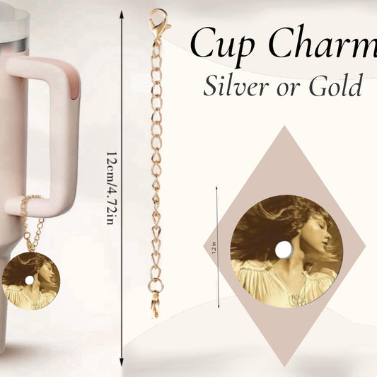 Vinyl Cup Charm