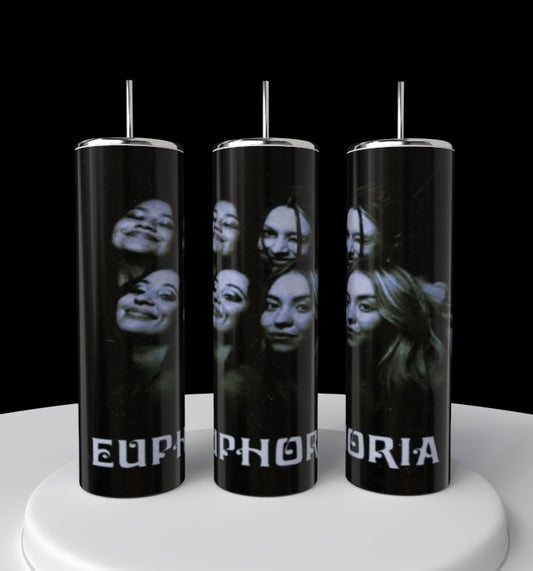 Euphoria B&W 20 oz Tumbler