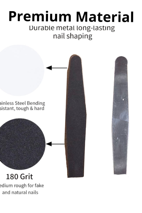 2pk Team Conrad 180 Grit Nail File