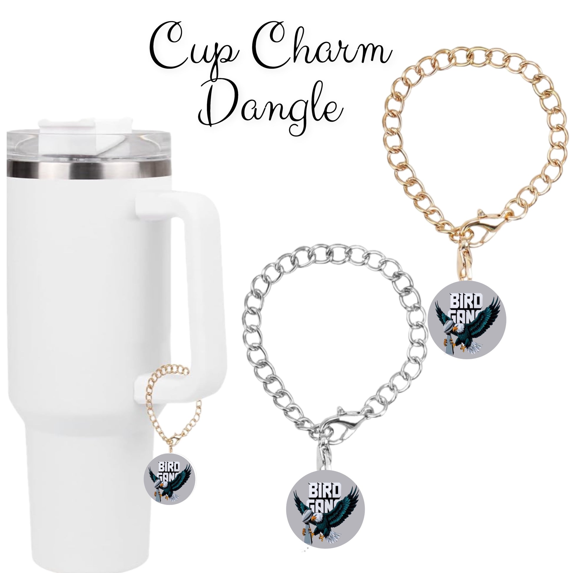 Bird Gang Cup Charm