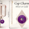 Vinyl Cup Charm