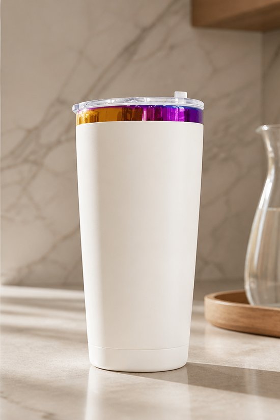 Kane Brown Inspired Engraved 20 oz Oil Slick Tumbler   Country Music Fan Gift   Laser Engraved Stainless Steel Cup