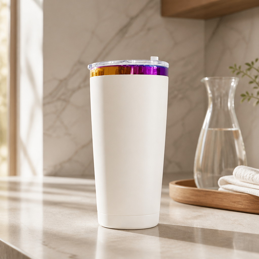 Kane Brown Inspired Engraved 20 oz Oil Slick Tumbler   Country Music Fan Gift   Laser Engraved Stainless Steel Cup