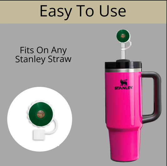 Vinyl Straw Topper