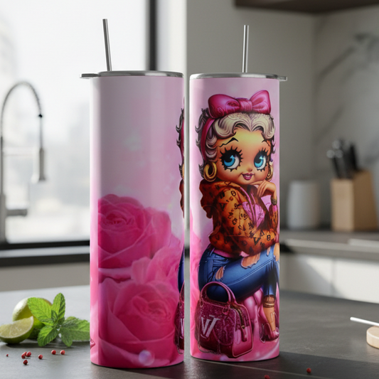Betty B Bougie 20 oz Skinny Tumbler