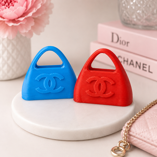 Mini Monogram Handbag Cup Charm | Tumbler Accessory