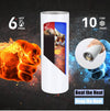 Luxury Designer Style Camel & White 20oz Skinny Tumbler | Premium Stainless Steel Travel Cup