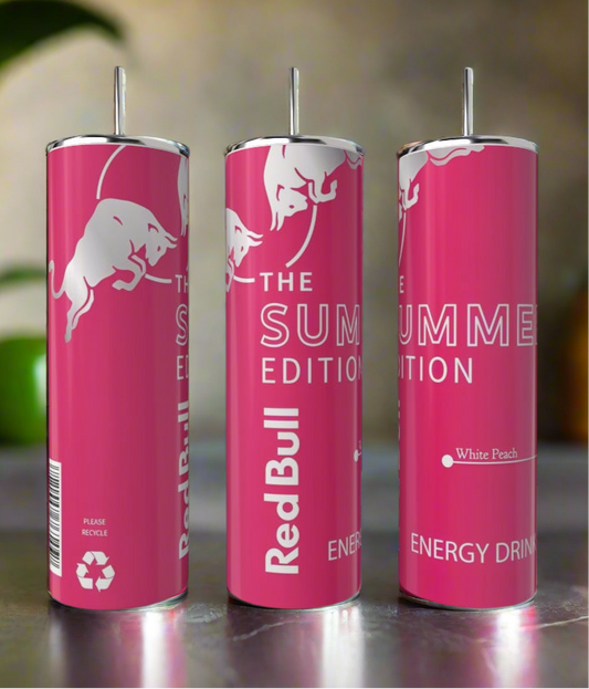 Energy Drink Inspired 20 oz Skinny Tumbler