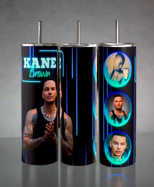 Kane Brown Neon 20 oz Tumbler