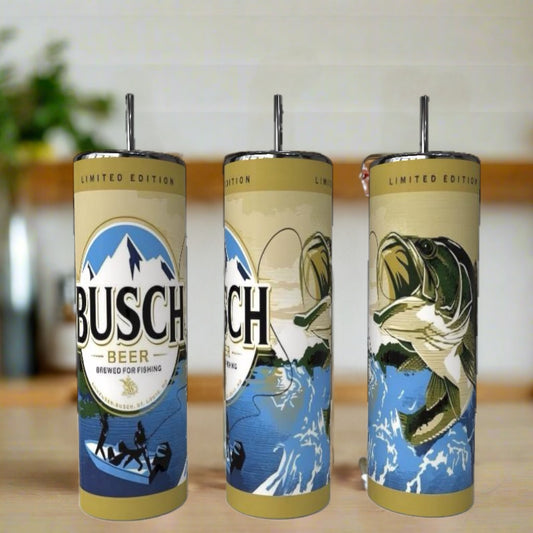 Premium Lager Inspired 20 oz Skinny Tumbler