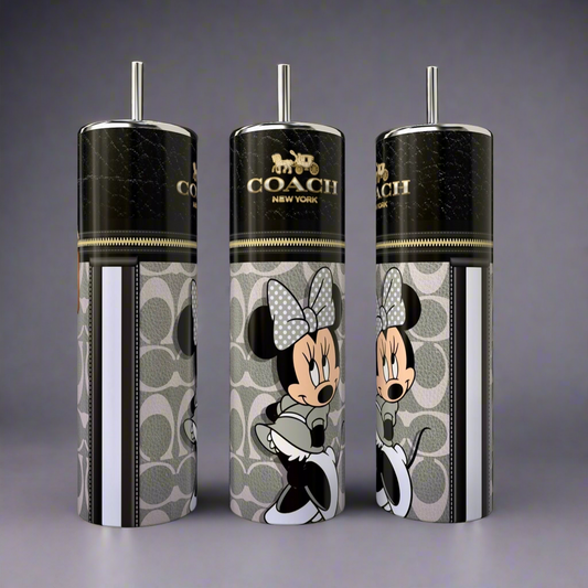 Minnie 20 oz Stainless Steel Tumbler   Different Colors To Choose From