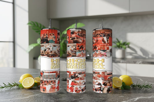 Musical Collage HS 20 oz 20 oz Skinny Tumbler