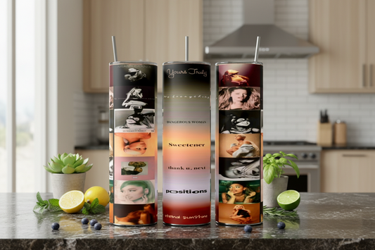Grande Aesthetic 20oz Tumbler handmade custom gift by Kreative By Design