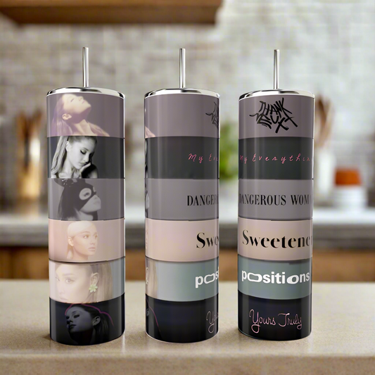 Ariana G   Album Aesthetic 20 oz Tumbler